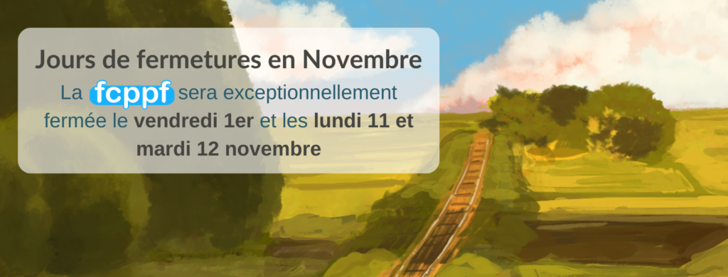 Jours de fermeture en Novembre