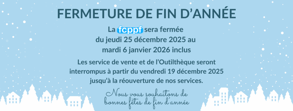 ❄️Fermeture de fin d'année - 25 décembre 2025 au 6 janvier 2026❄️